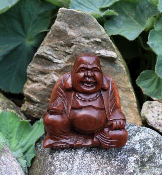 Buddha - Skulptur aus Holz