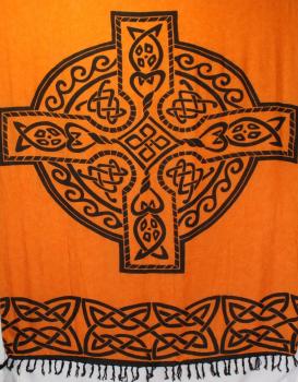 Sarong keltisch orange