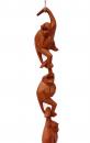 Affe aus Holz - Klammeräffchen